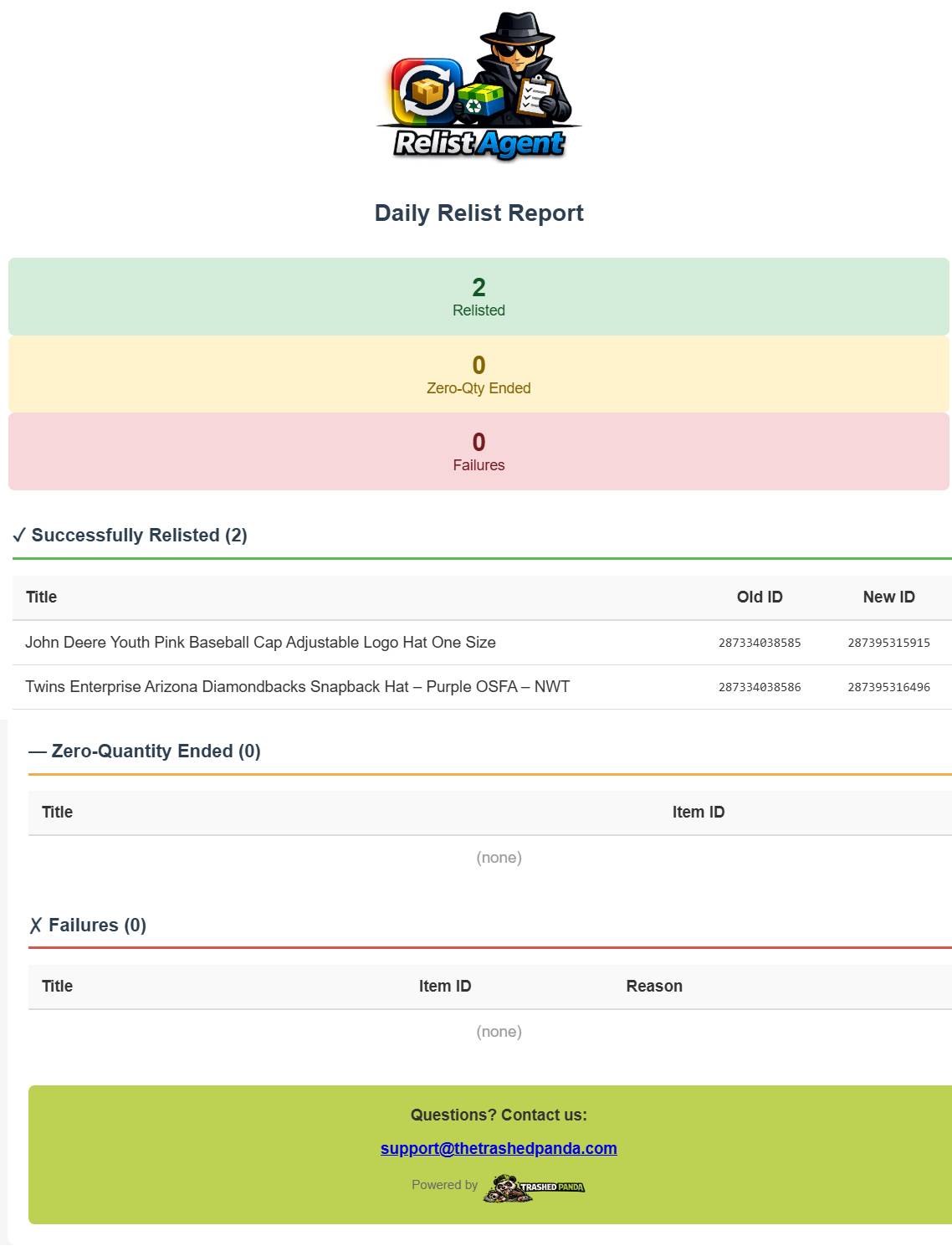 Relist Agent eBay relisting tool for Windows - Image 7