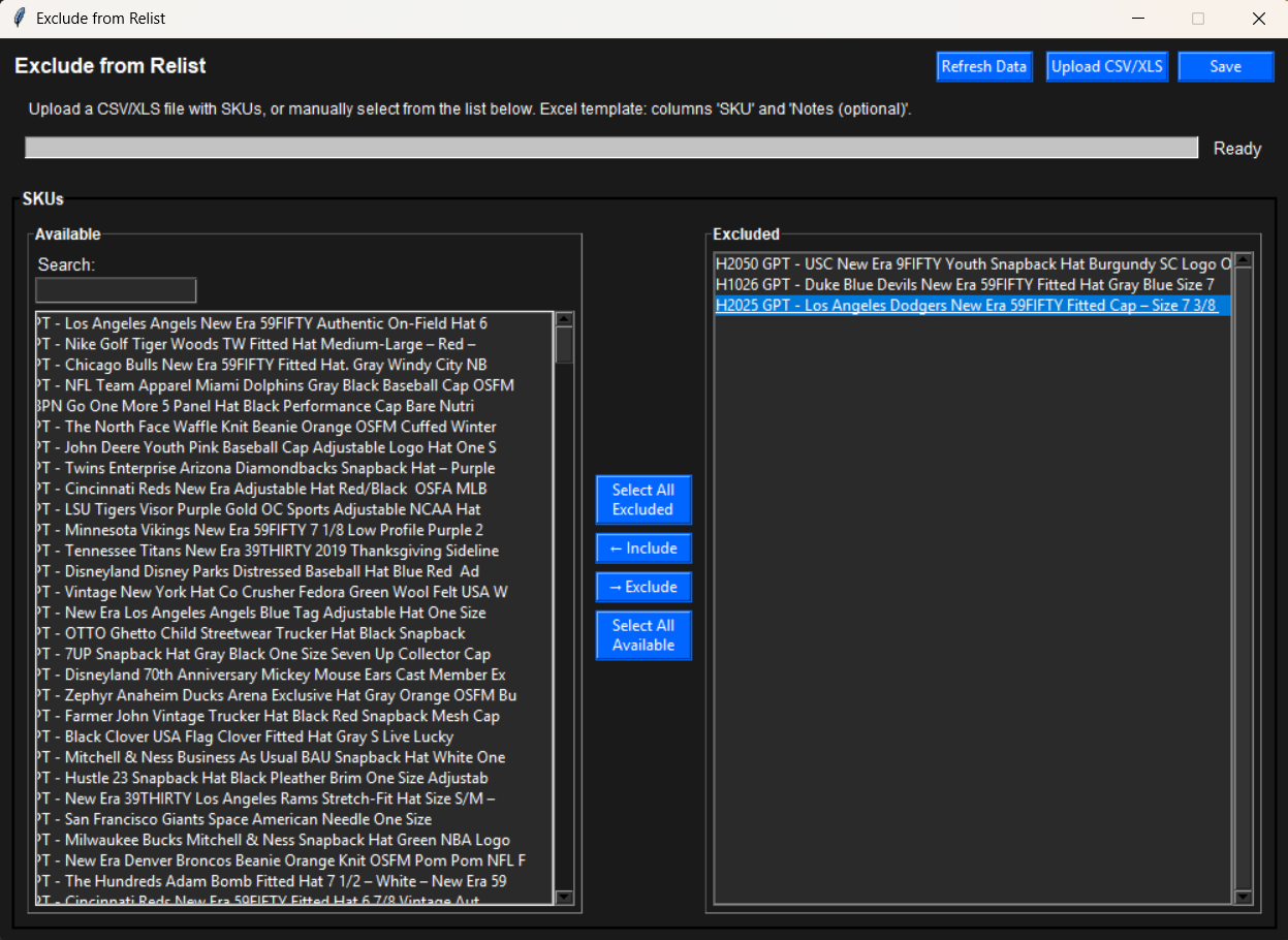 Relist Agent eBay relisting tool for Windows - Image 6