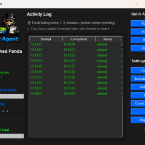 Relist Agent for Windows Release v1.5.0