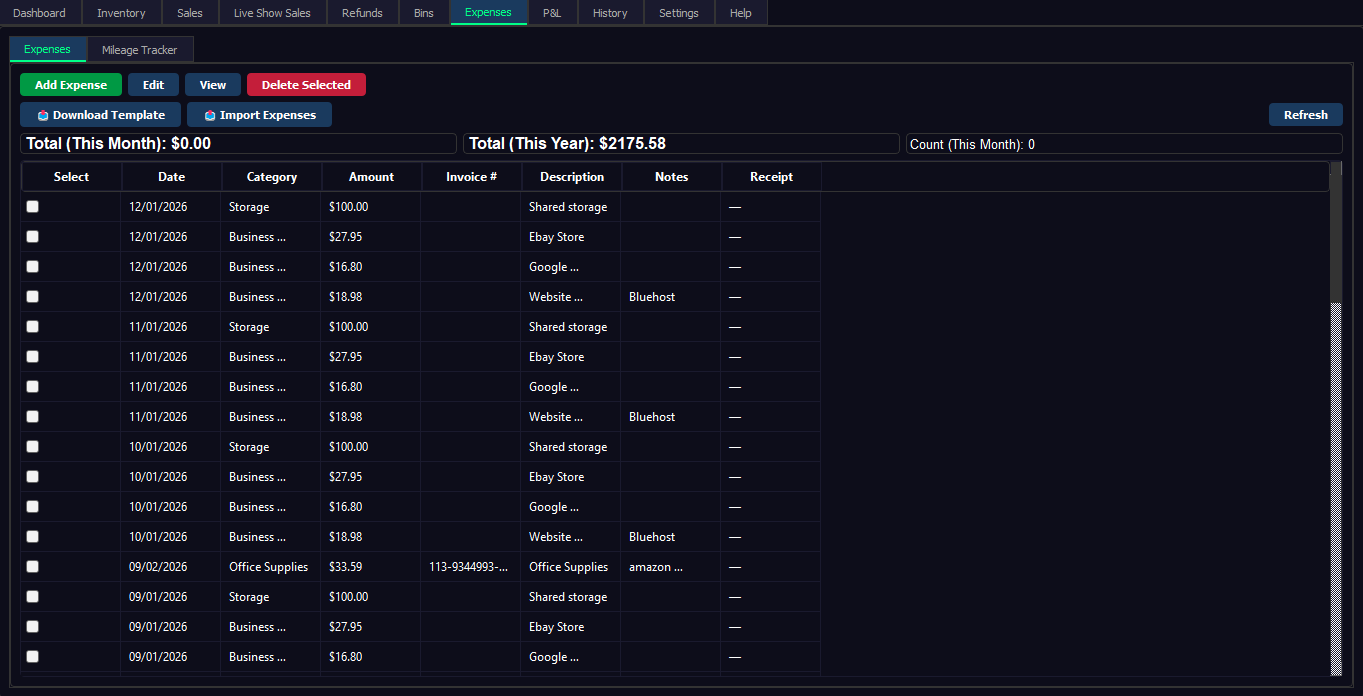 Panda Profit – Inventory, Sales & Profit Tracking Software for Resellers for Windows - Image 6