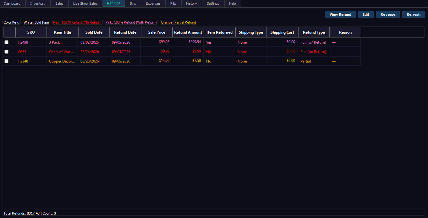 Panda Profit – Inventory, Sales & Profit Tracking Software for Resellers for Windows - Image 5
