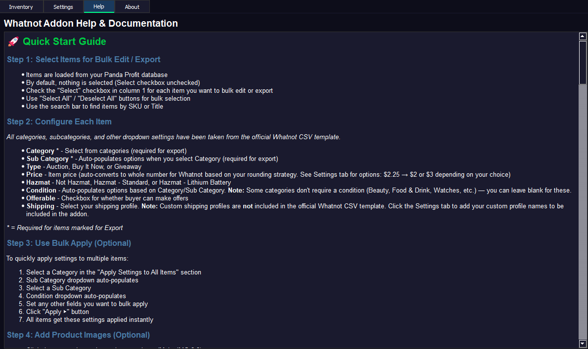 Panda Profit Whatnot Addon for Windows - Image 4